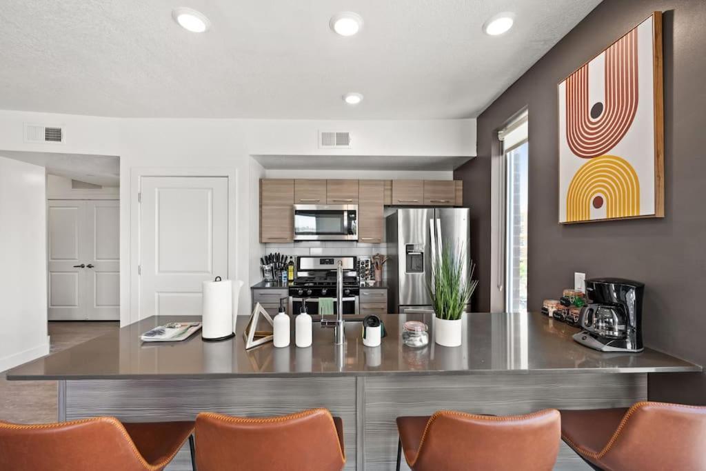 Apartament Lux 2 Bd Boho In Heart Of Slc Salt Lake City Zewnętrze zdjęcie