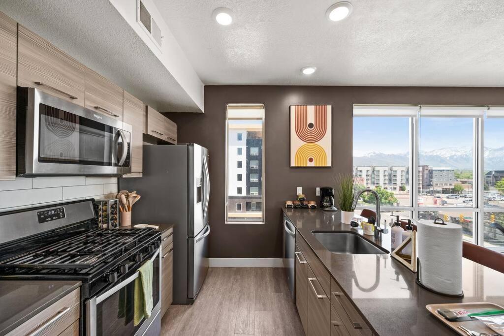 Apartament Lux 2 Bd Boho In Heart Of Slc Salt Lake City Zewnętrze zdjęcie