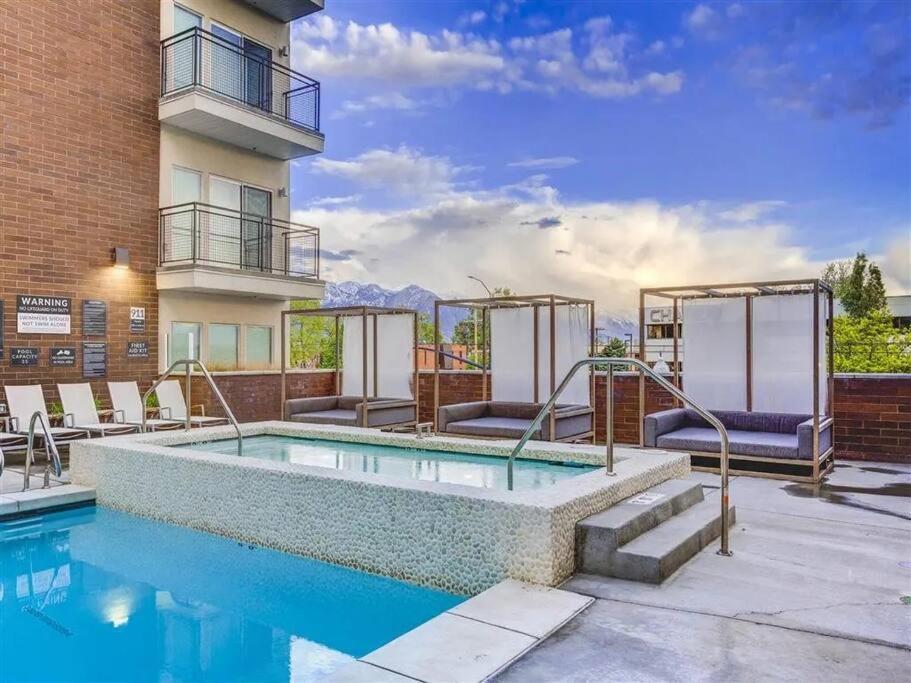Apartament Lux 2 Bd Boho In Heart Of Slc Salt Lake City Zewnętrze zdjęcie