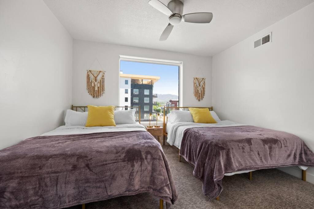 Apartament Lux 2 Bd Boho In Heart Of Slc Salt Lake City Zewnętrze zdjęcie